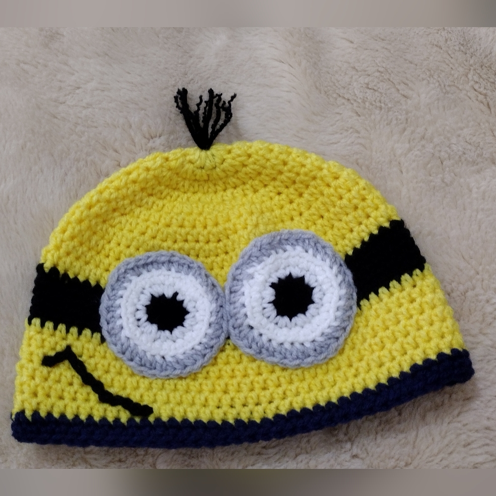 Crochet Minions Hat
